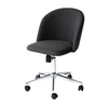 Office Chair - Crescent Dark Grey w/ Swivel Base