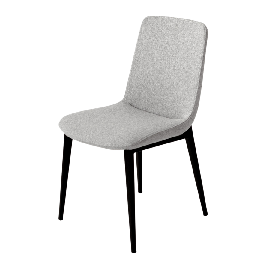 Richmond Light Grey w/ Black Legs