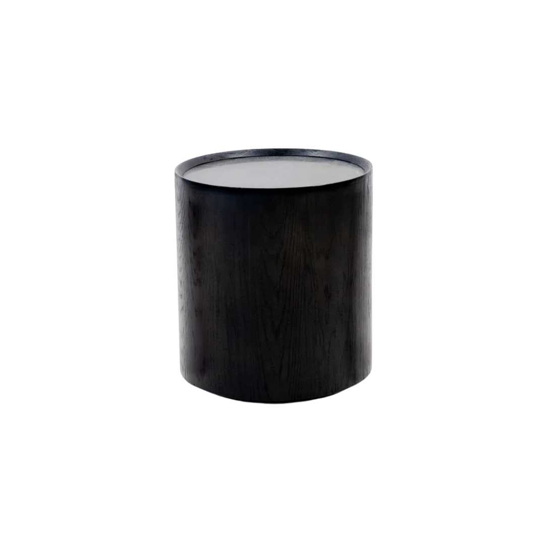 End Table - Astoria Round Dark Wood