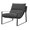Accent Chair - Emmett Charcoal w/ Black Legs