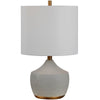 Table Lamp - Horme Concrete w/ Gold Finish