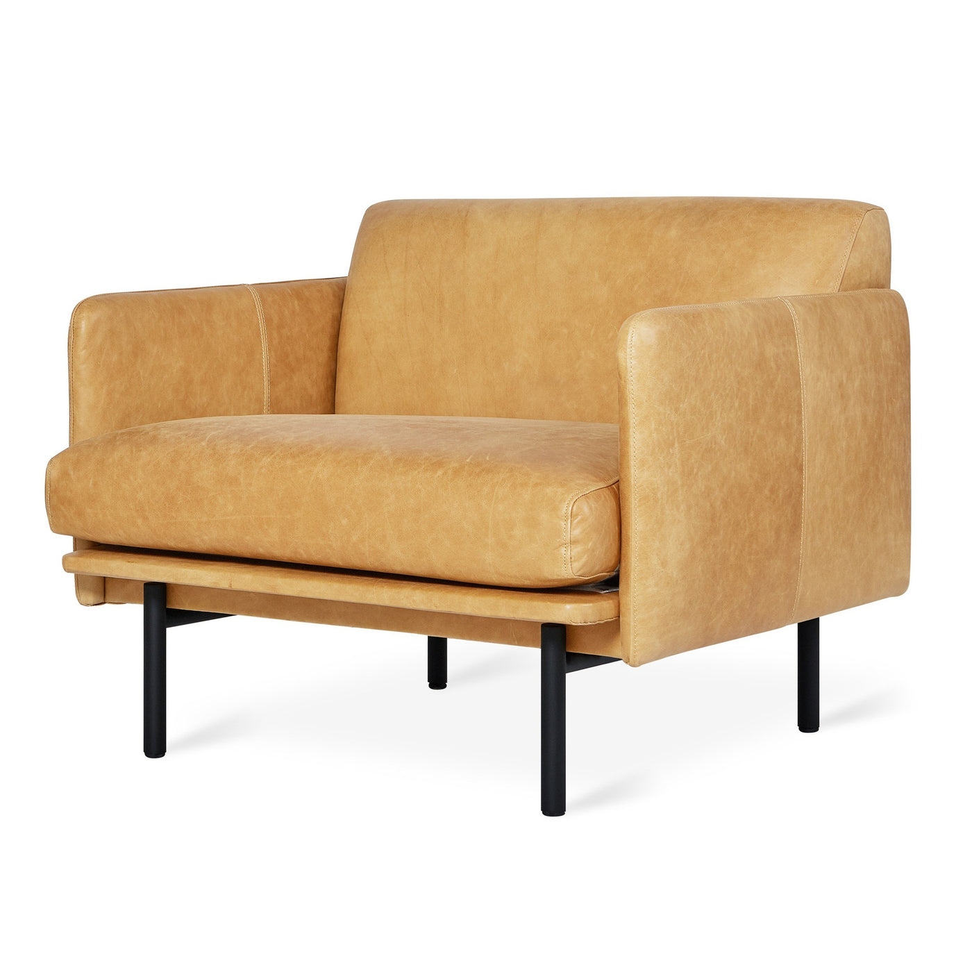 Accent Chair - Foundry Canyon Whiskey Leather