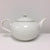 Tea Pot - White Textured w/ Lid