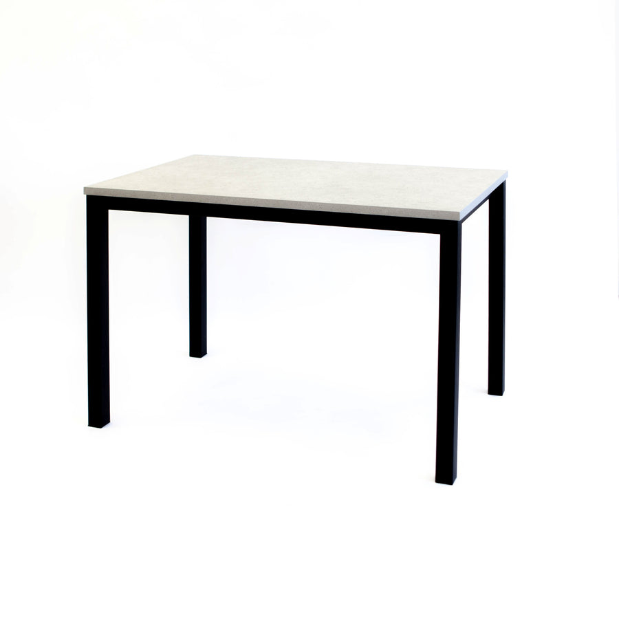 Desk - Harrison Concrete Top w/ Black Legs - 48''