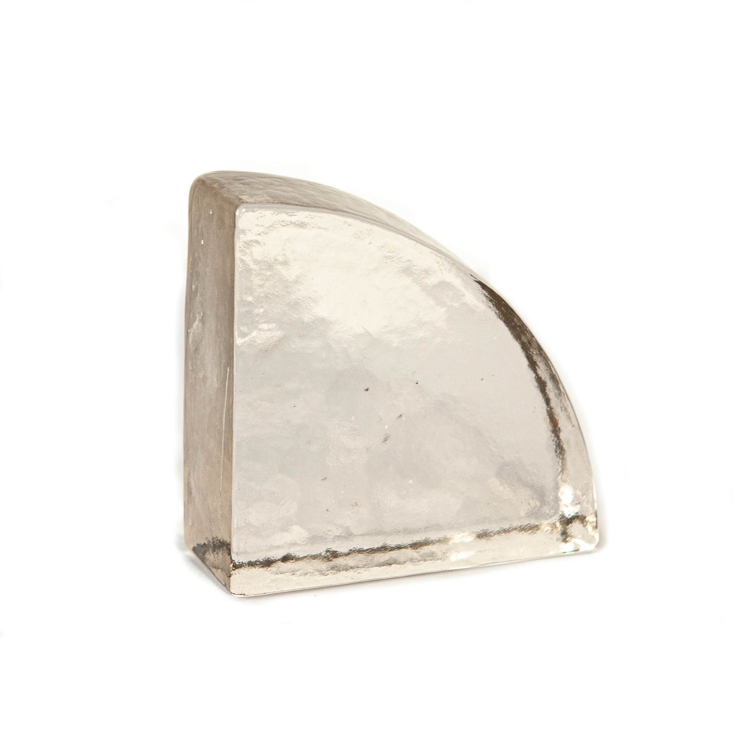 Bookend - Recycled Clear Glass