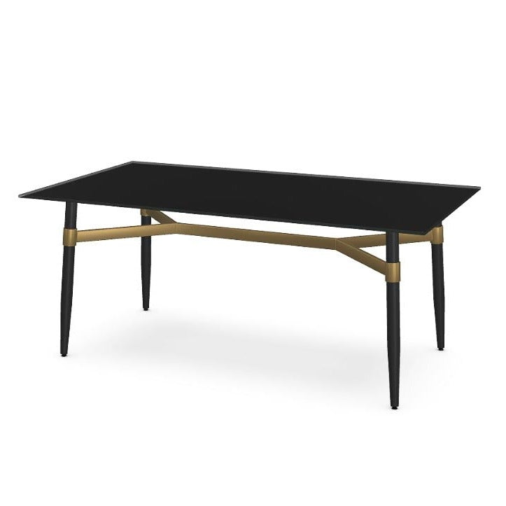 Link Short Black w/ Gold Support - 72x40"