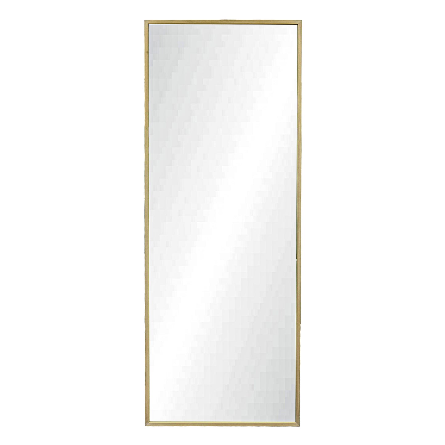 Mirror - Large Leaning w/ Light Wood 81"