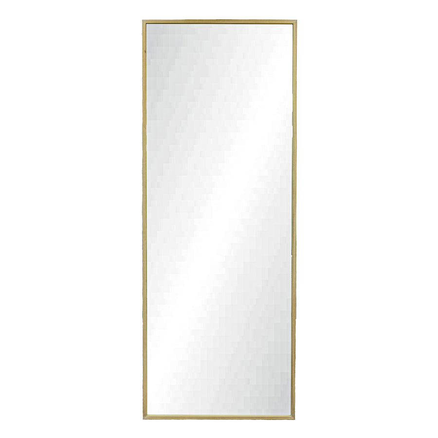 Mirror - Large Leaning w/ Light Wood 81"