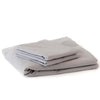 Queen Solid Grey w/ Pillowcases