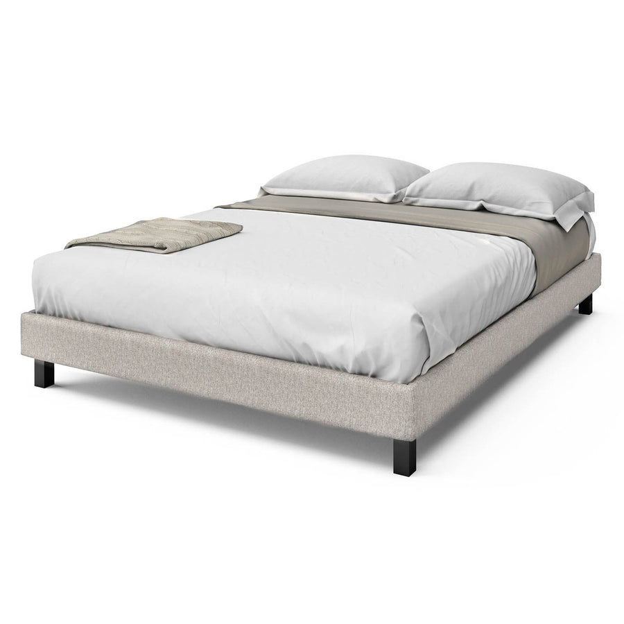 Bed - Queen Breeze Upholstered Sand