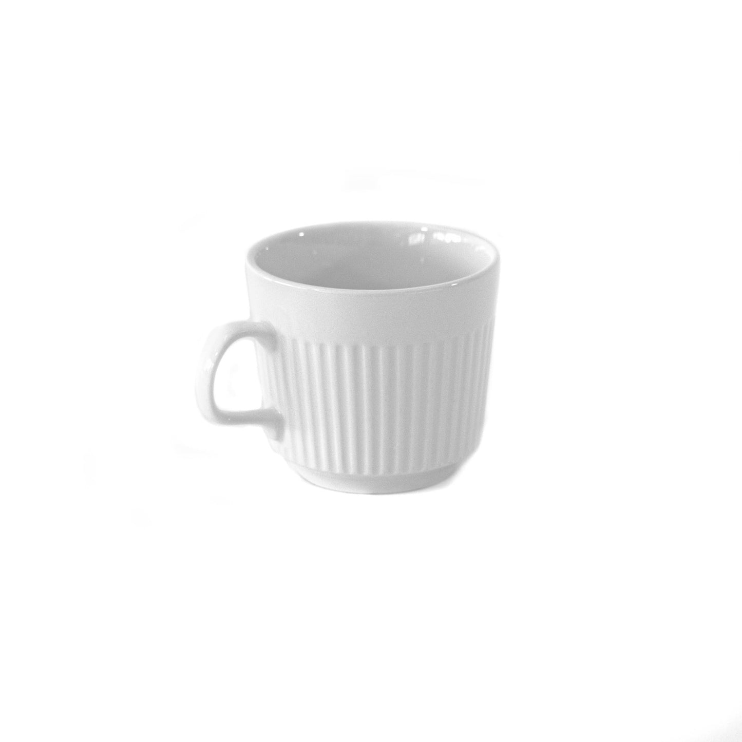 Tea Cup Cream Stripe