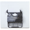Typewriter - CLEARED - 34 X 34