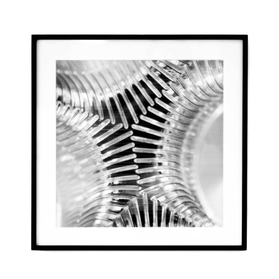 Art - B&W Snowflakes Closeup - SMALL - CLEARED 20" x 20"