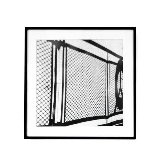 Art - B&W Net Shadow - SMALL - CLEARED 19" x 19"