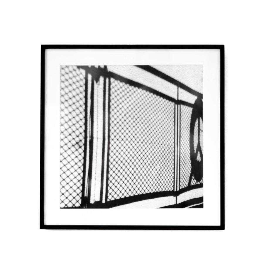 Art - B&W Net Shadow - SMALL - CLEARED 19" x 19"