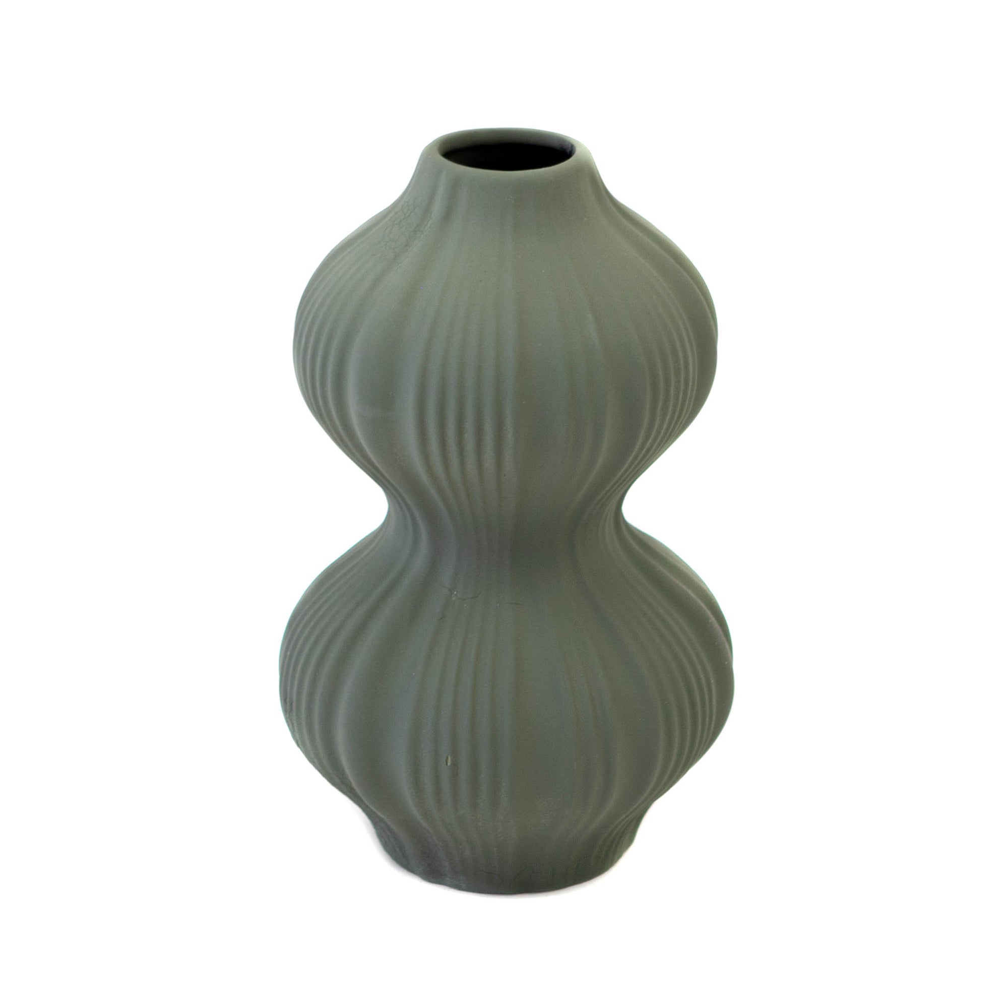 Small Dark Sage Curved