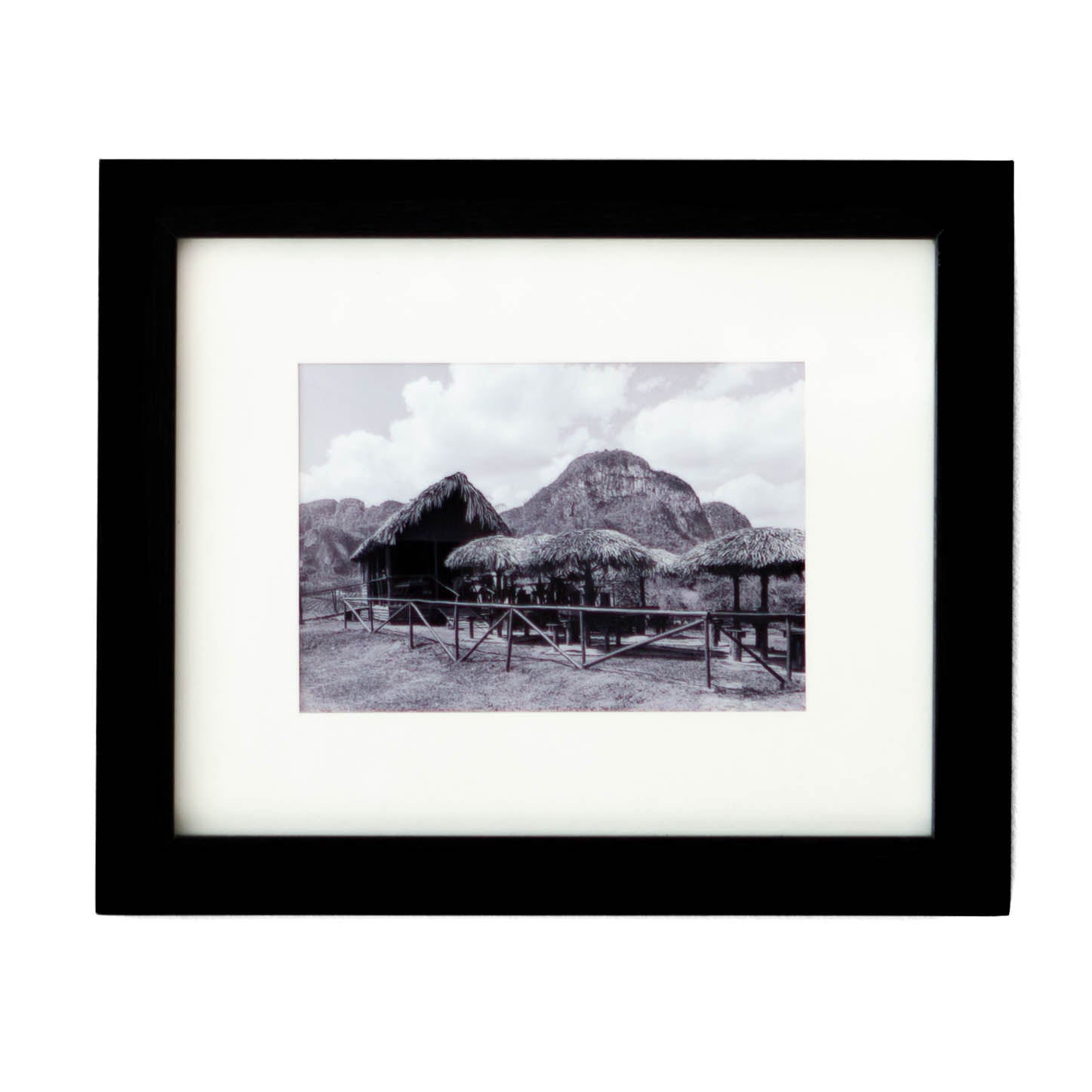 Art - Communal Huts - SMALL - CLEARED 9" x 11"