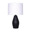 Table Lamp - Geometric Matte Black