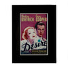 Art - Movie Poster "Desire" - SMALL - NOT CLEARED 18" X 25"