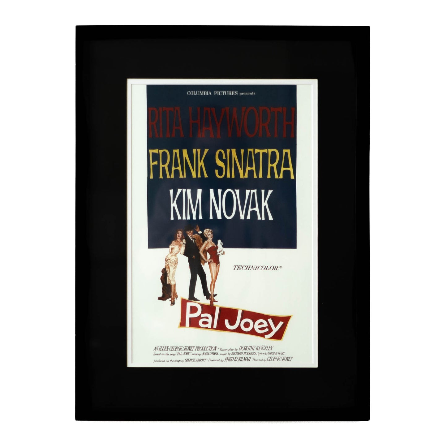 Art - Movie Poster "Pal Joey" - SMALL - NOT CLEARED 18" X 25"