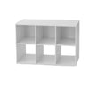 Shelf - White w/ 6 Shelves