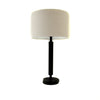 Table Lamp - Tall Flat Black Cylinder