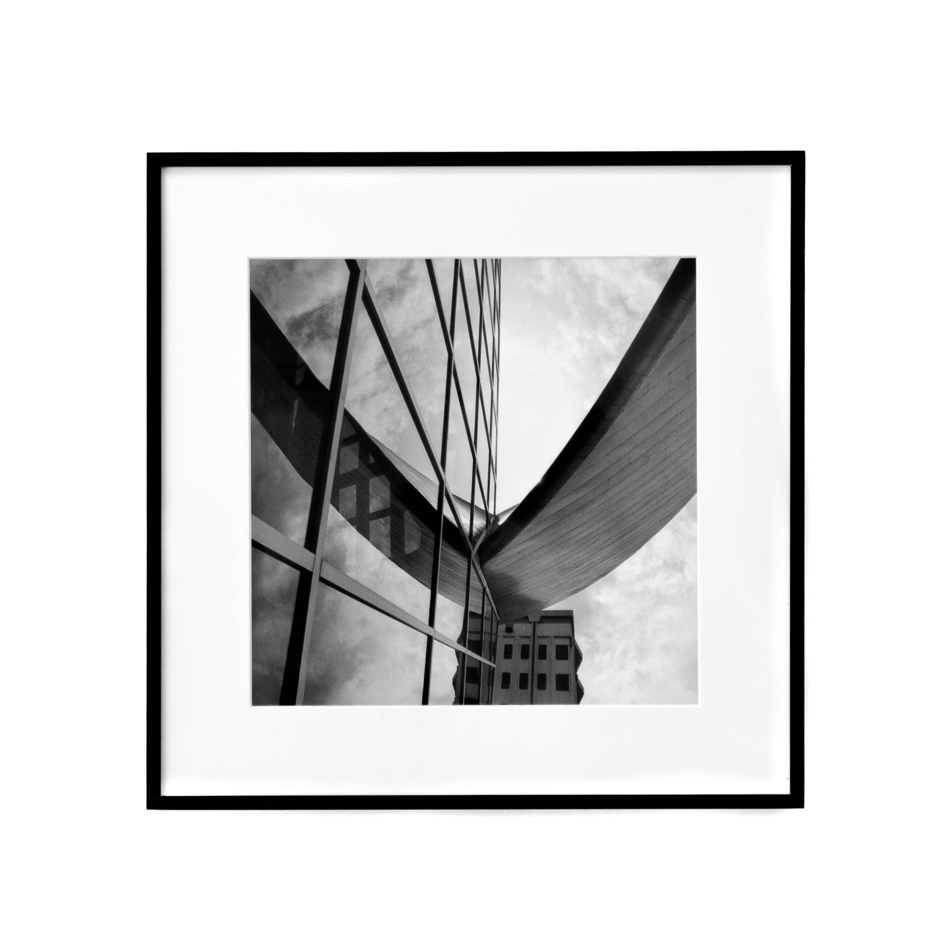 Art - B&W - Arch Reflection - SMALL - CLEARED 20" x 20"