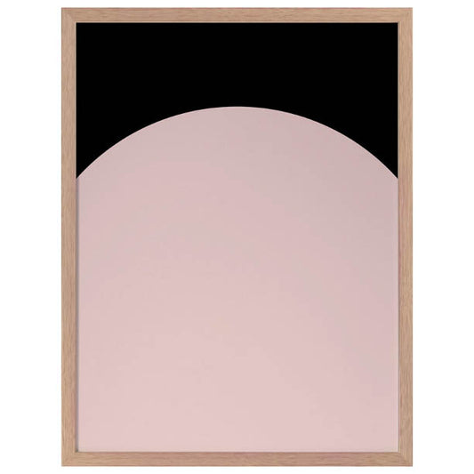 Art - Arc I w/ Light Wood Frame 30" x 48" - CLEARED