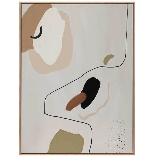 To the Wire I w/ Light Wood Frame - CLEARED - 24 x 36