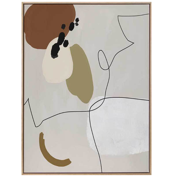 To the Wire II w/ Light Wood Frame - CLEARED - 24 x 36