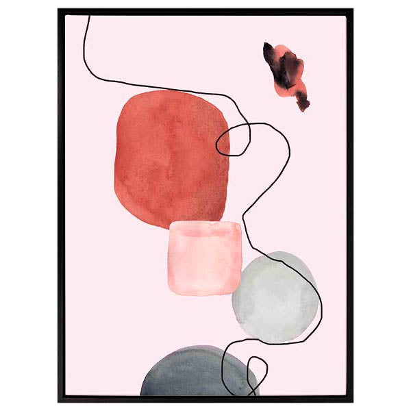 Down the Line I w/ Black Frame - CLEARED - 40 X 53