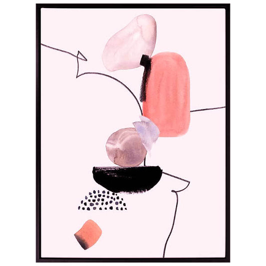 Down the Line II w/ Black Frame - CLEARED - 40 X 53