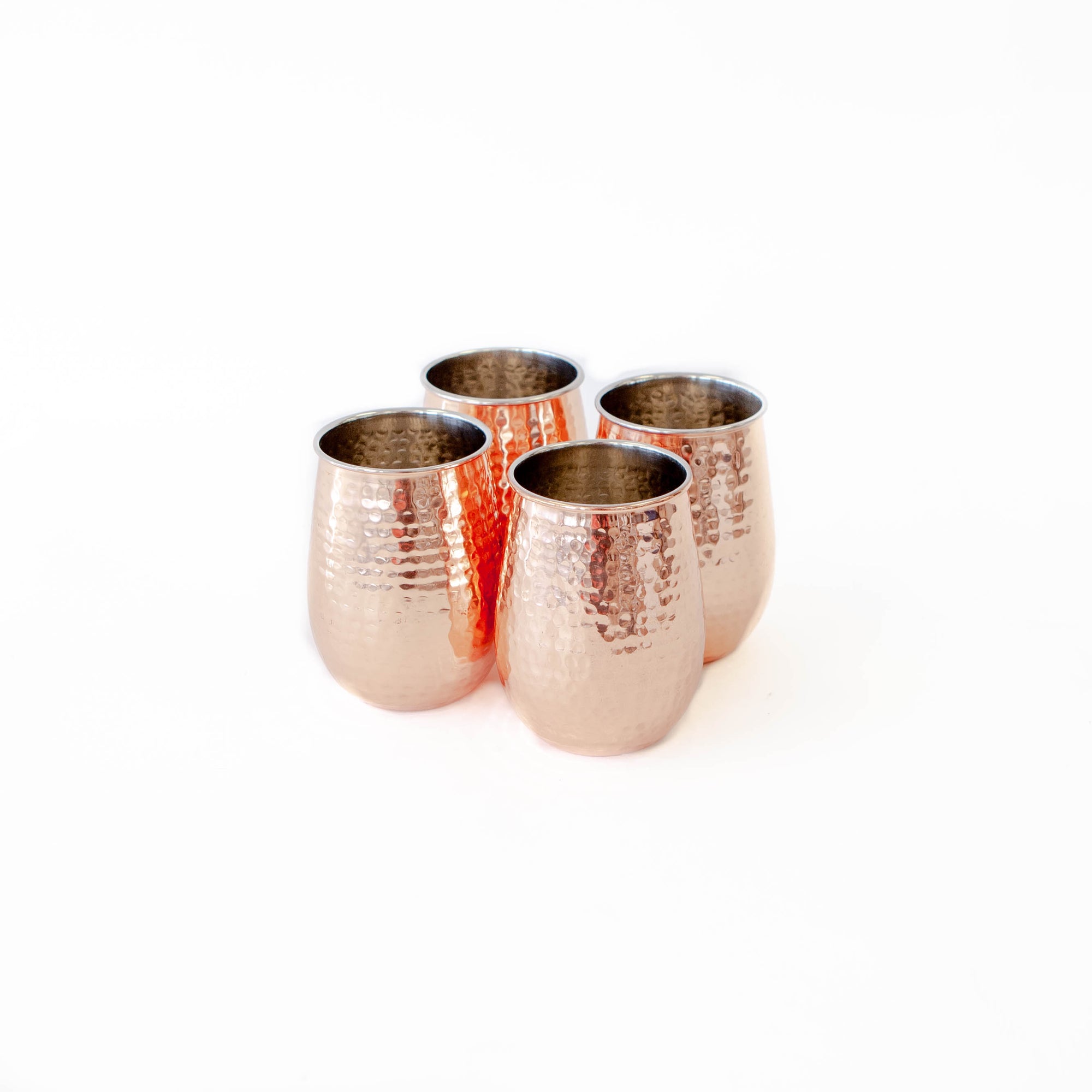Hammered Copper Cup