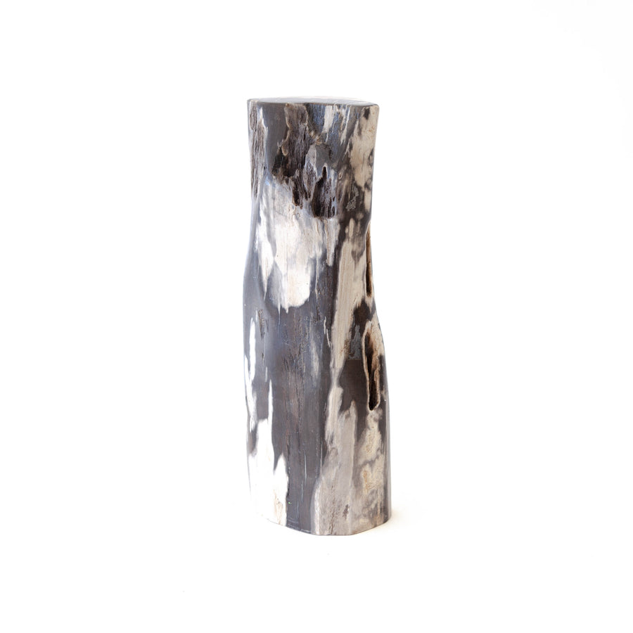 Faux Concrete Large Marble Log