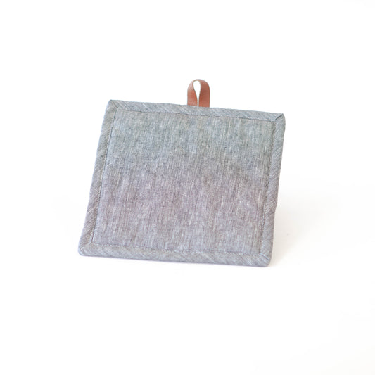 Grey Pot Holder Mitt