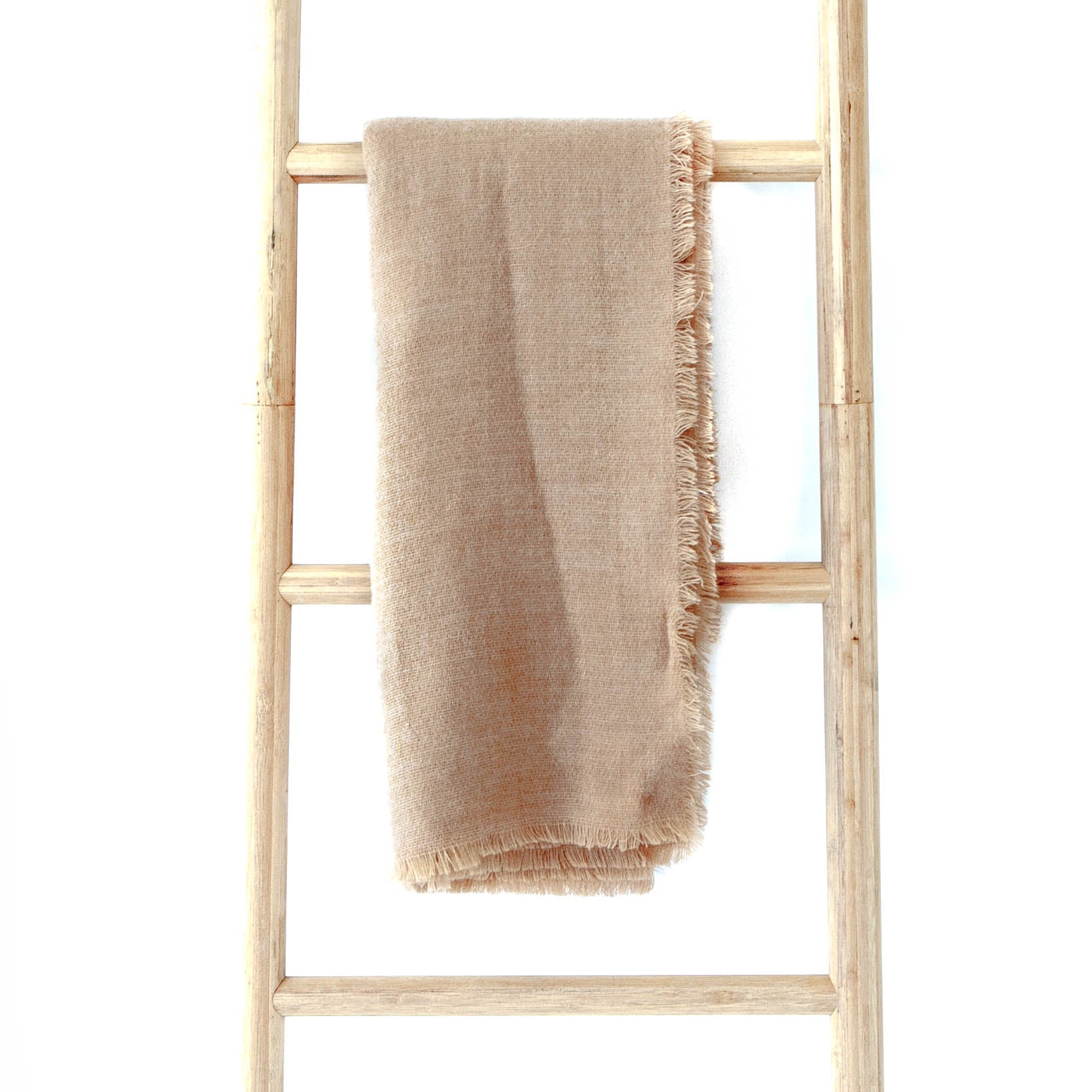 Light Earth Beige Throw