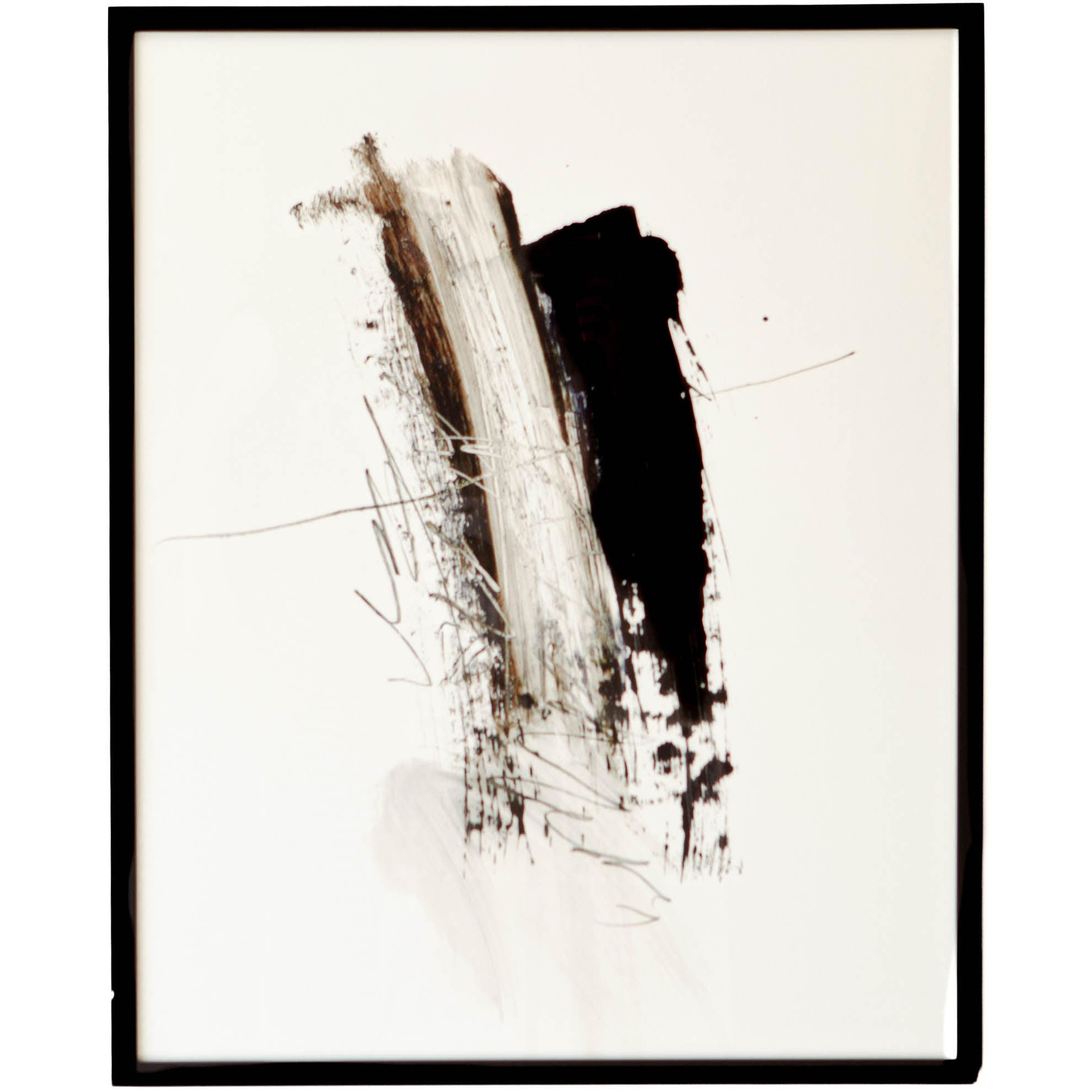 B&W Smudgeness w/ Black Frame - Cleared - 25 x 31