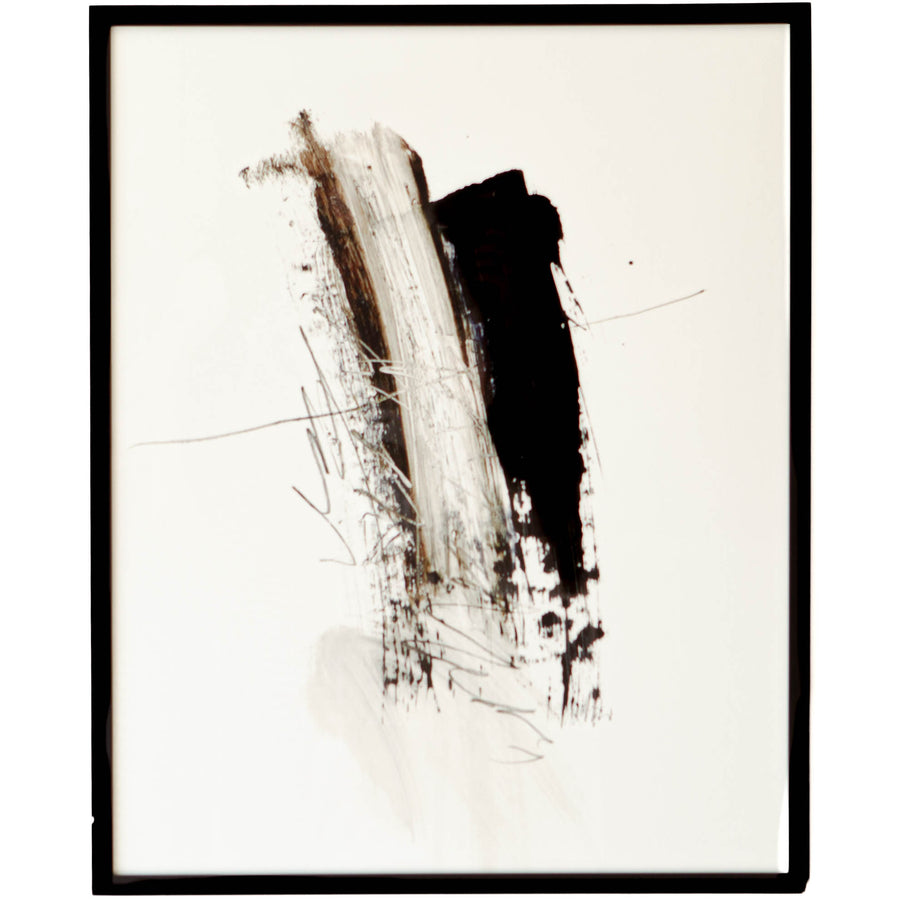 B&W Smudgeness w/ Black Frame - Cleared - 25 x 31