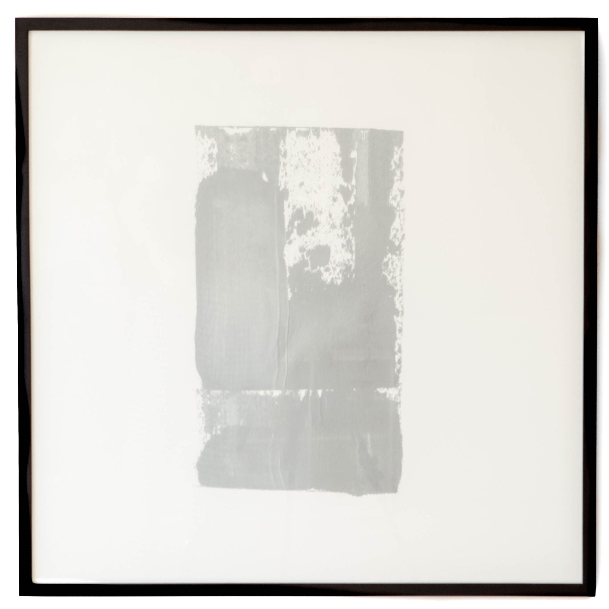 Grey Brushed Canvas w/ Black Frame - Cleared - 33 x 33