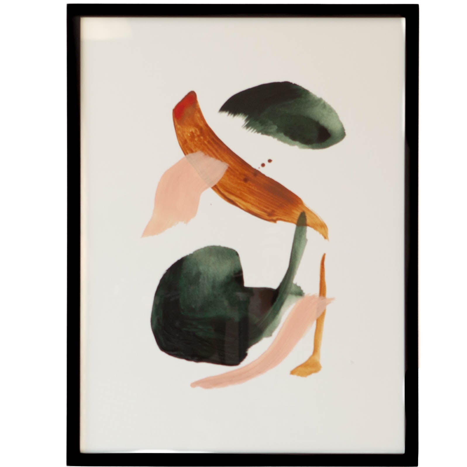 Art - In the Park II w/ Black Frame - SMALL - CLEARED 19" x 25"