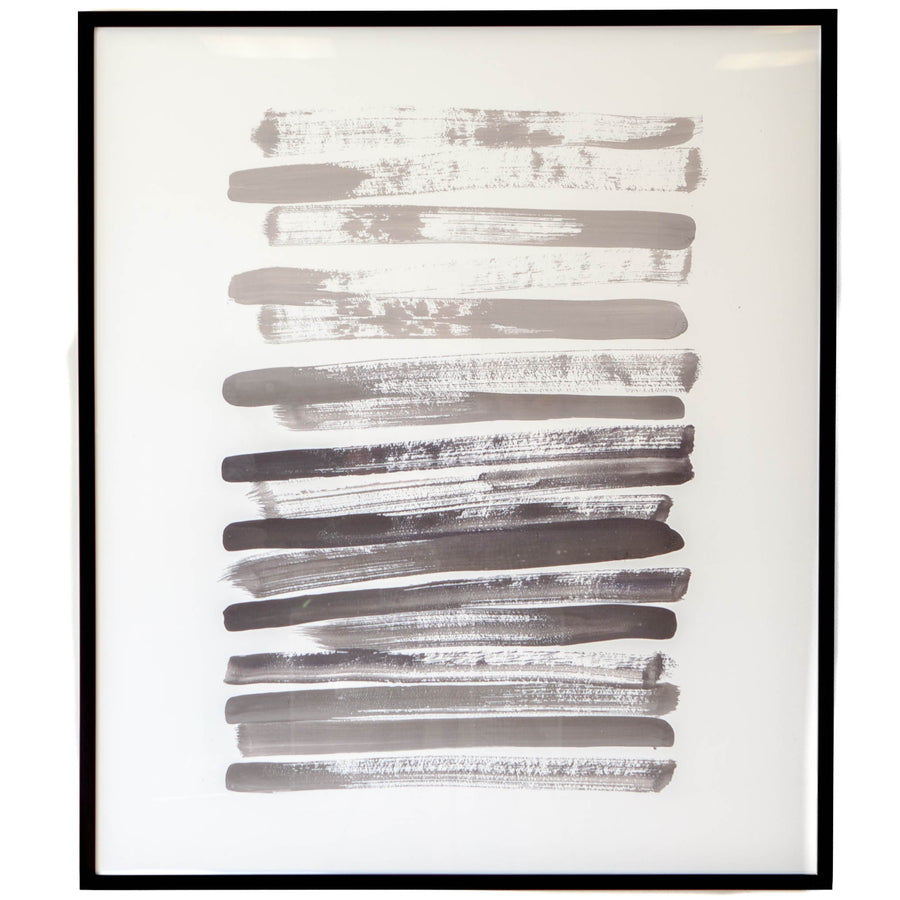 50 Shades of Taupe w/ Black Frame - Cleared - 36 x 42