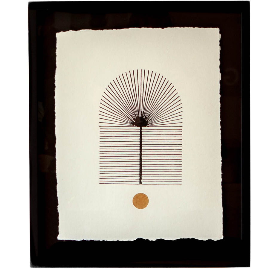 A Tree was Born w/ Black Frame - Cleared - 19 x 21