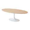 Coffee Table -  Trumpet Oval Wood Top