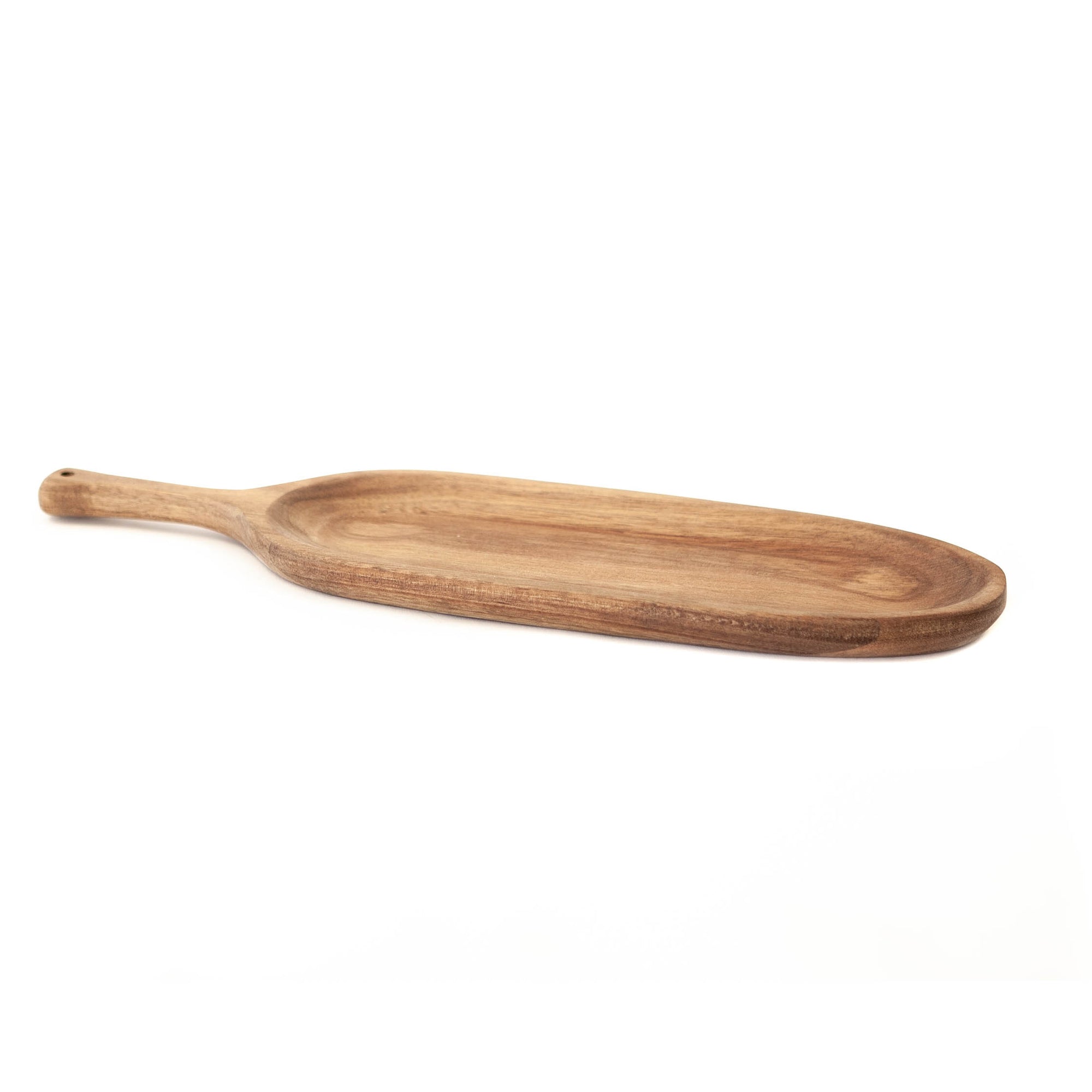 Serving Acacia Wood w/ Handle