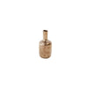 Small Brass Stoneware Bottle