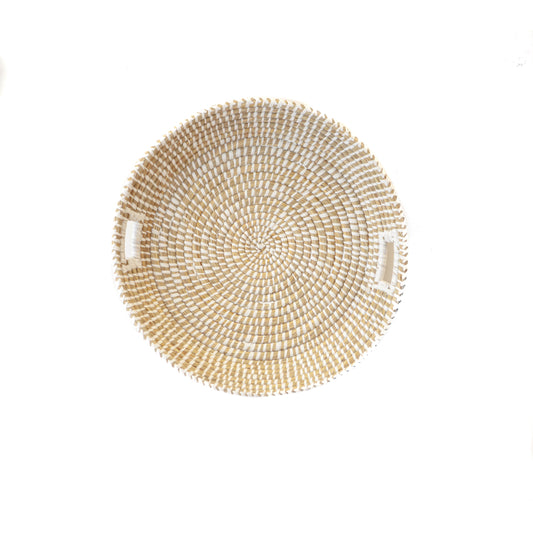 Handwoven Seagrass Basket w/ Handles