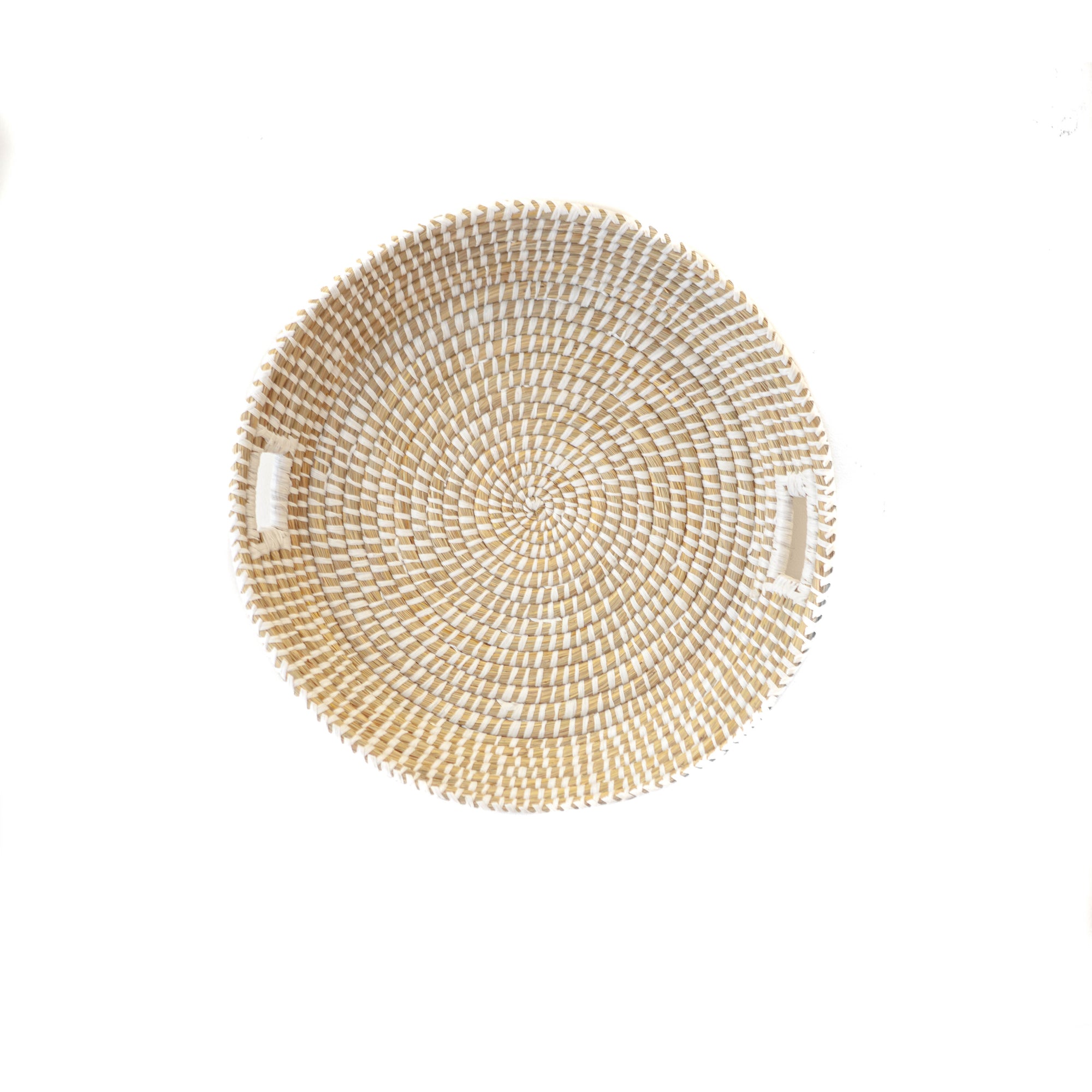 Handwoven Seagrass Basket w/ Handles