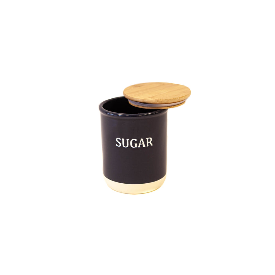 Ceramic Sugar Blue w/ Lid
