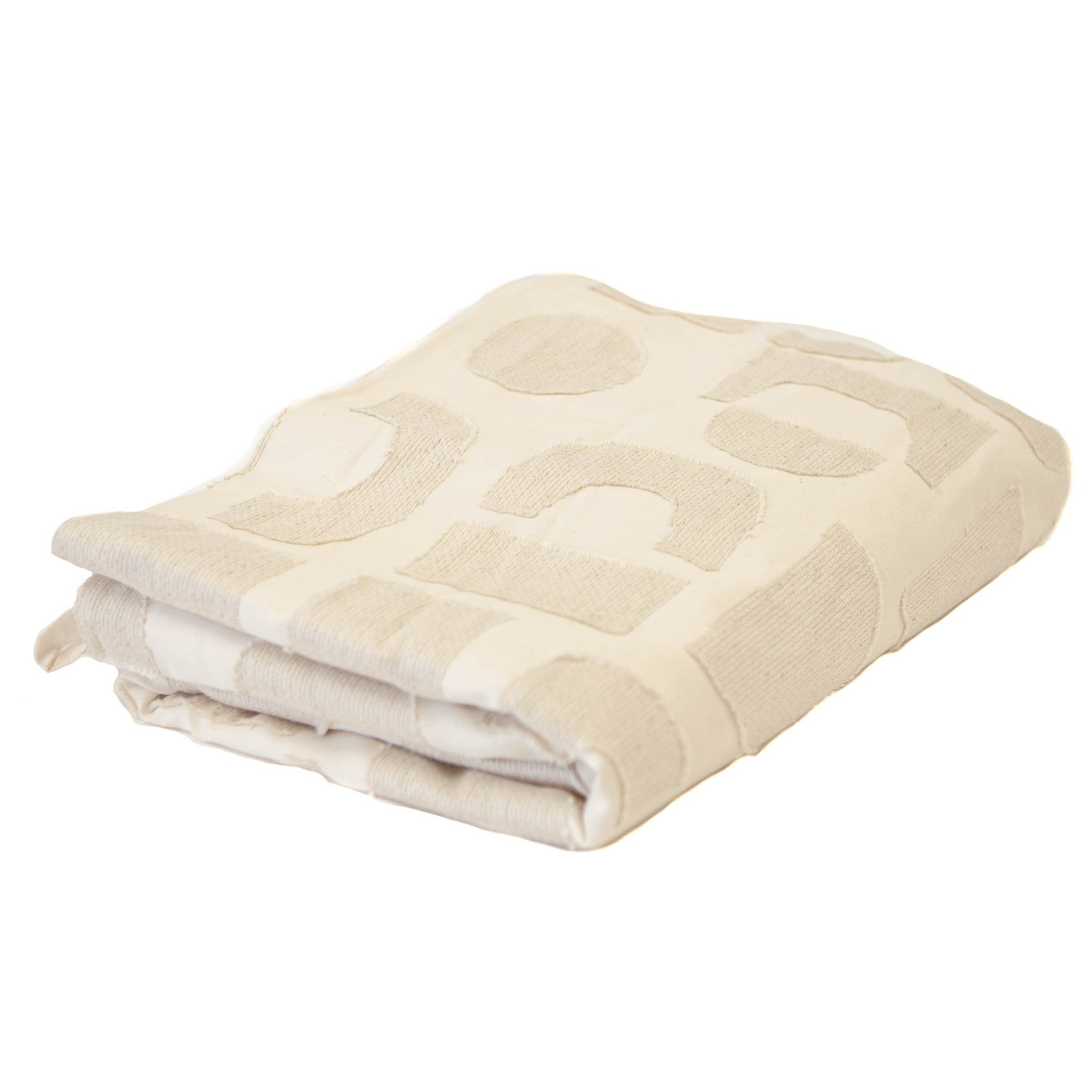 Coverlet Queen Woven Textured Cream