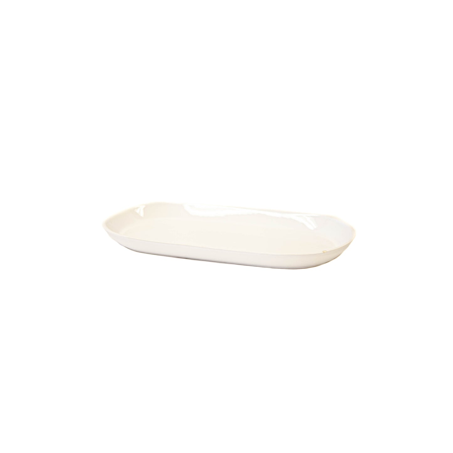 White ceramic 18" x 9"